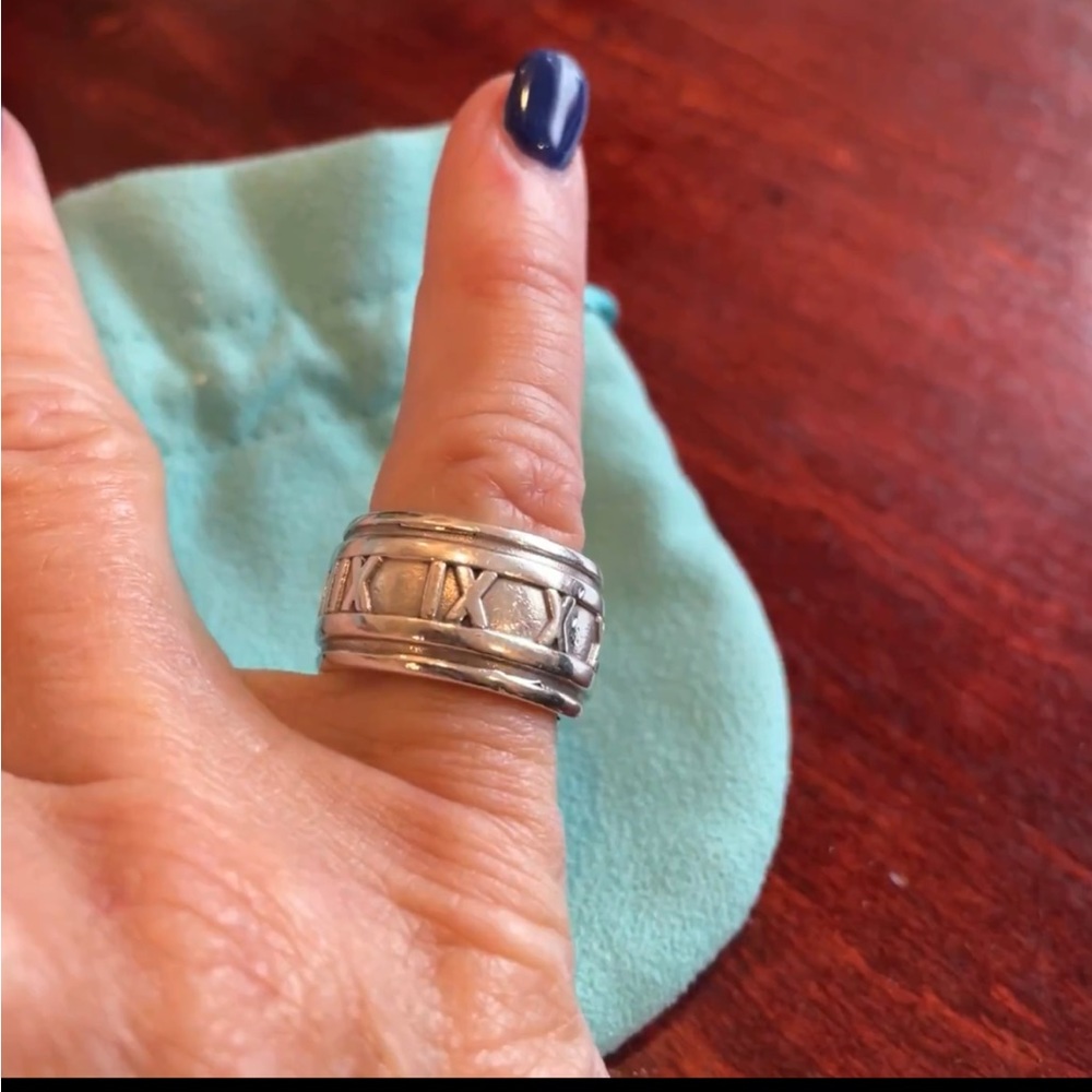 Tiffany & Co. Atlas Wide Band Ring - Size 5